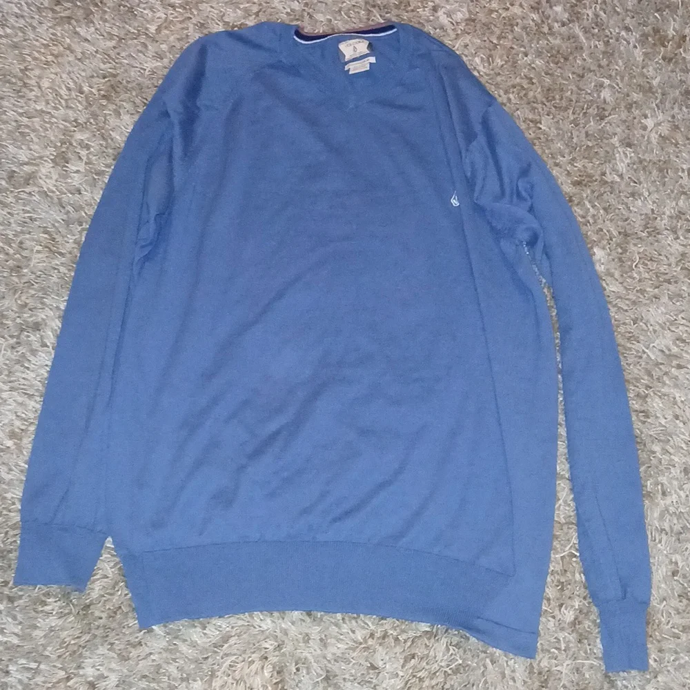 Men's Blue Sweater - Picture 2 of 6